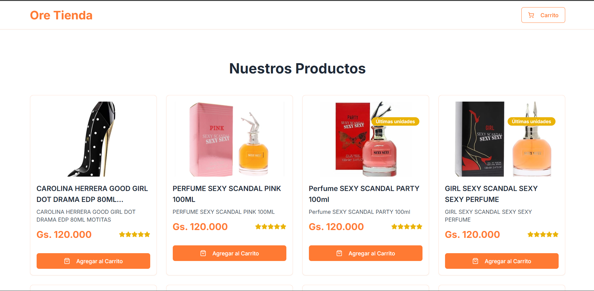 Ore Tienda